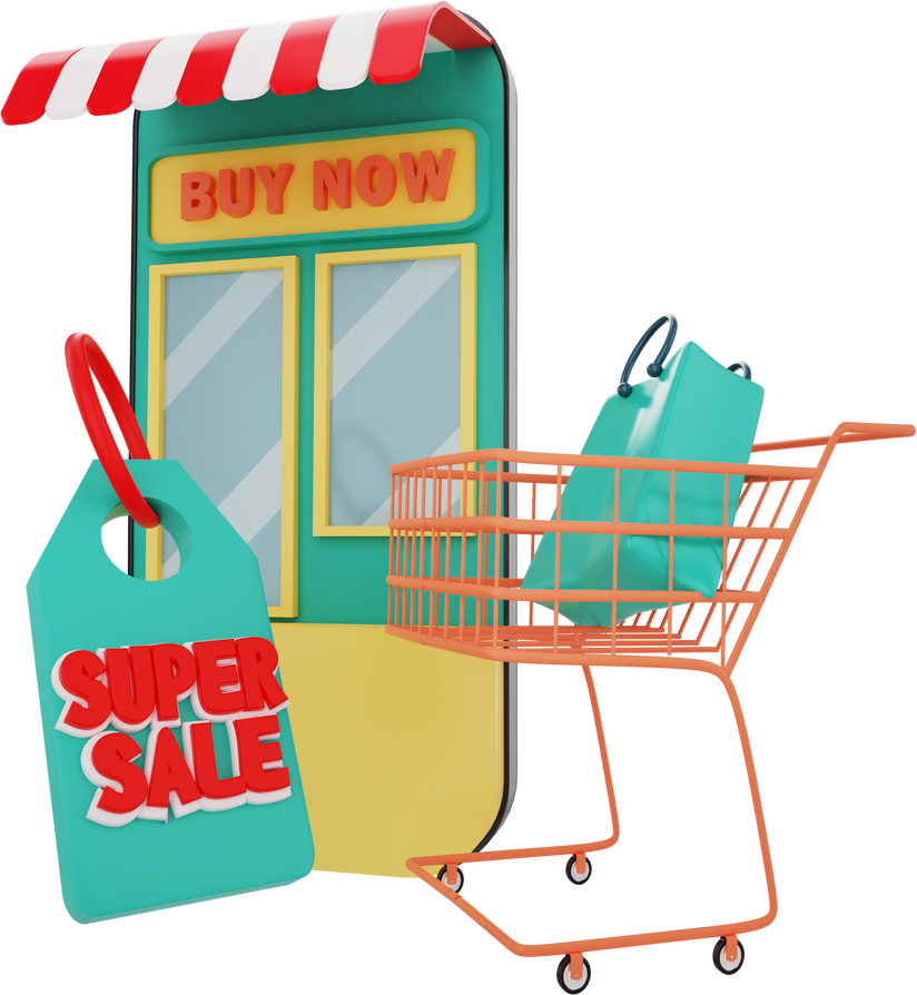 Online Shopping Illustration